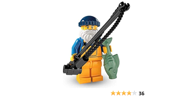 lego minifigures series 3 fisherman