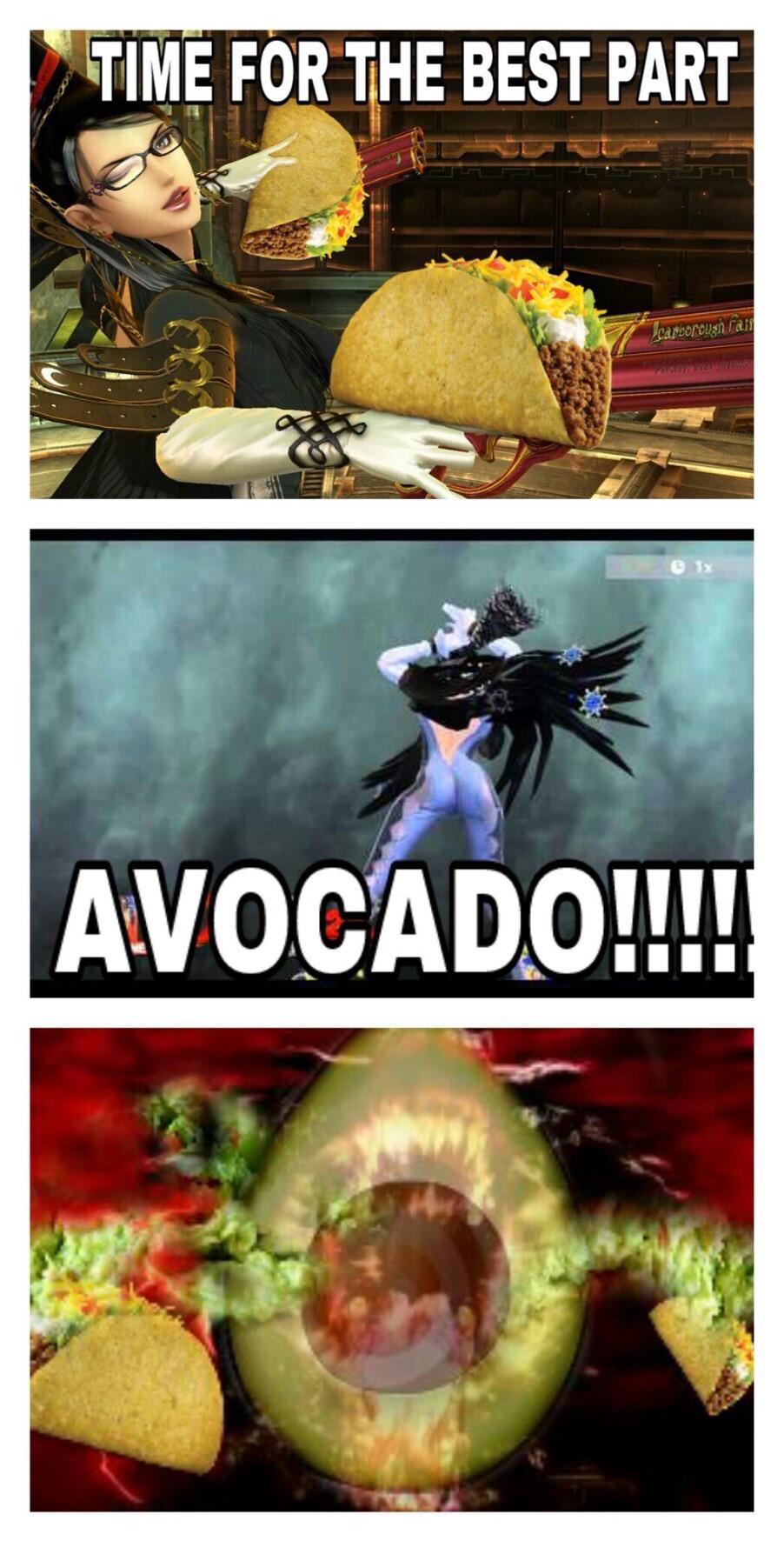 bayonetta avocado