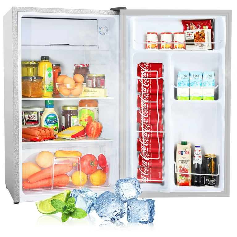 mini fridge with freezer walmart