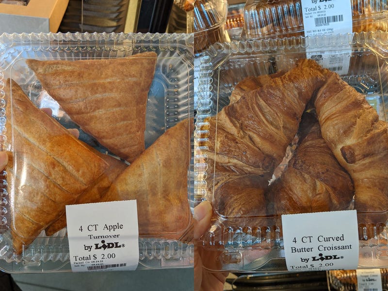 lidl croissant 8 pack price