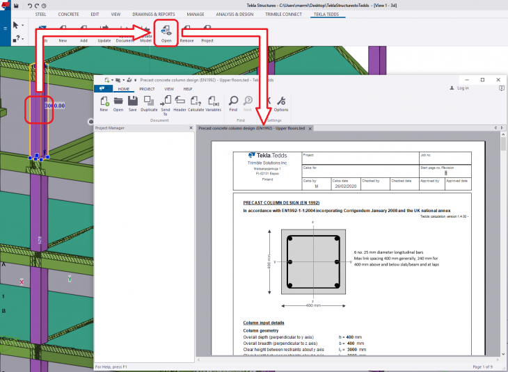 tekla tedds