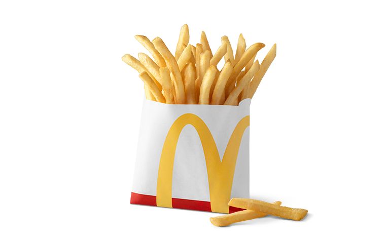 large mcdonalds fries calories