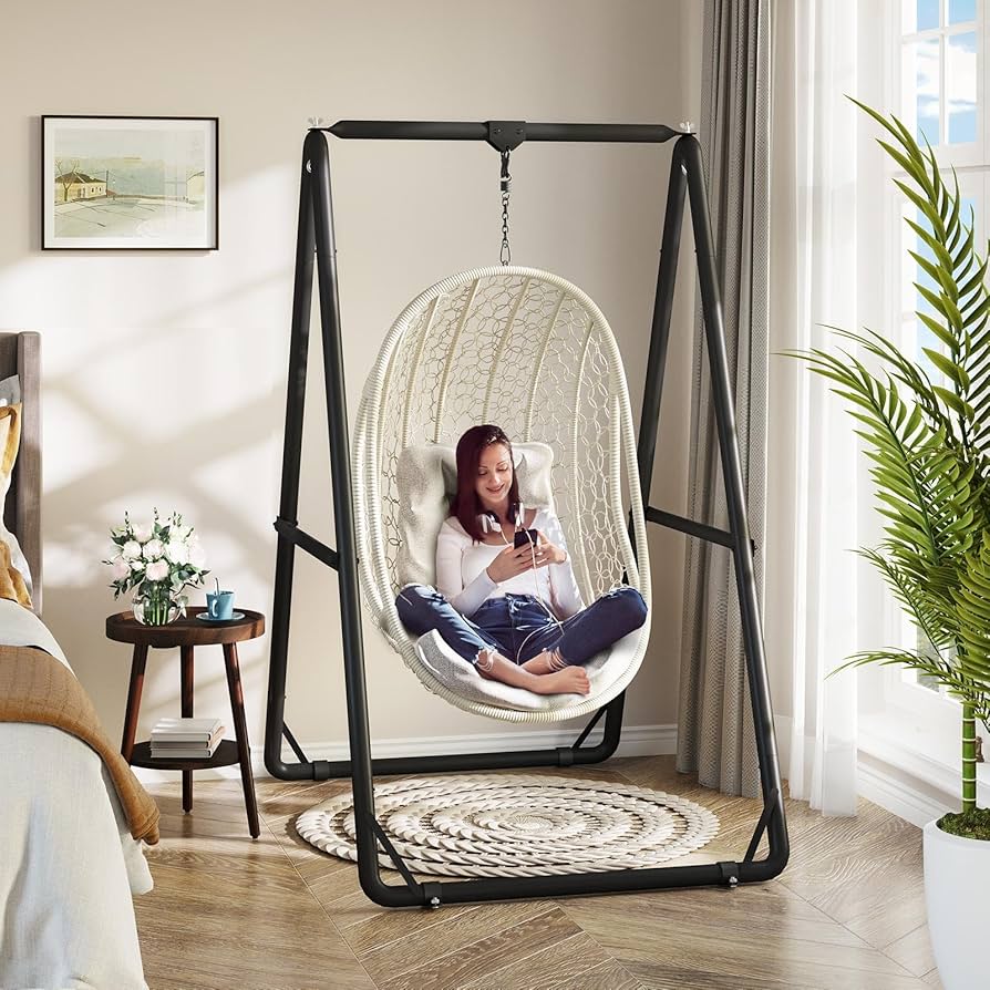 hanging chair and stand