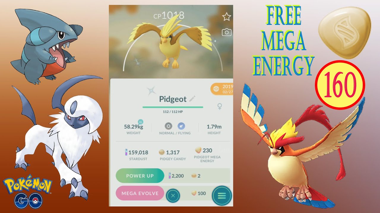 pidgeot mega energy