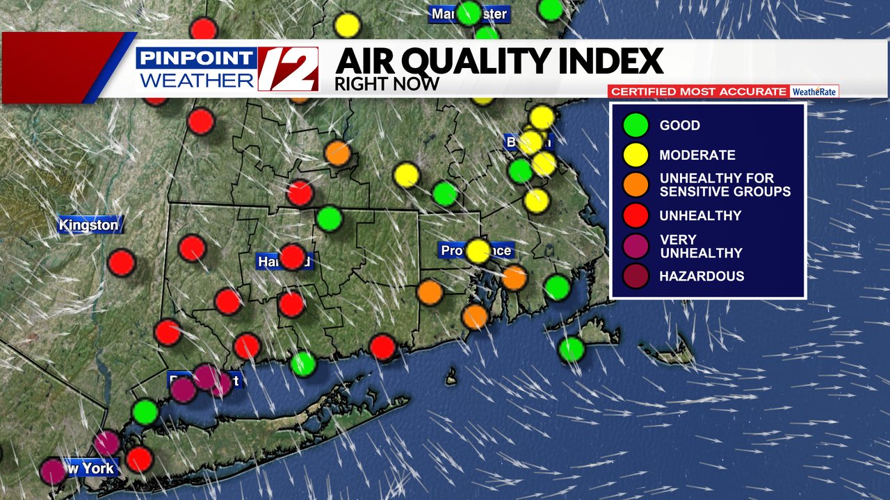 air quality forecast massachusetts