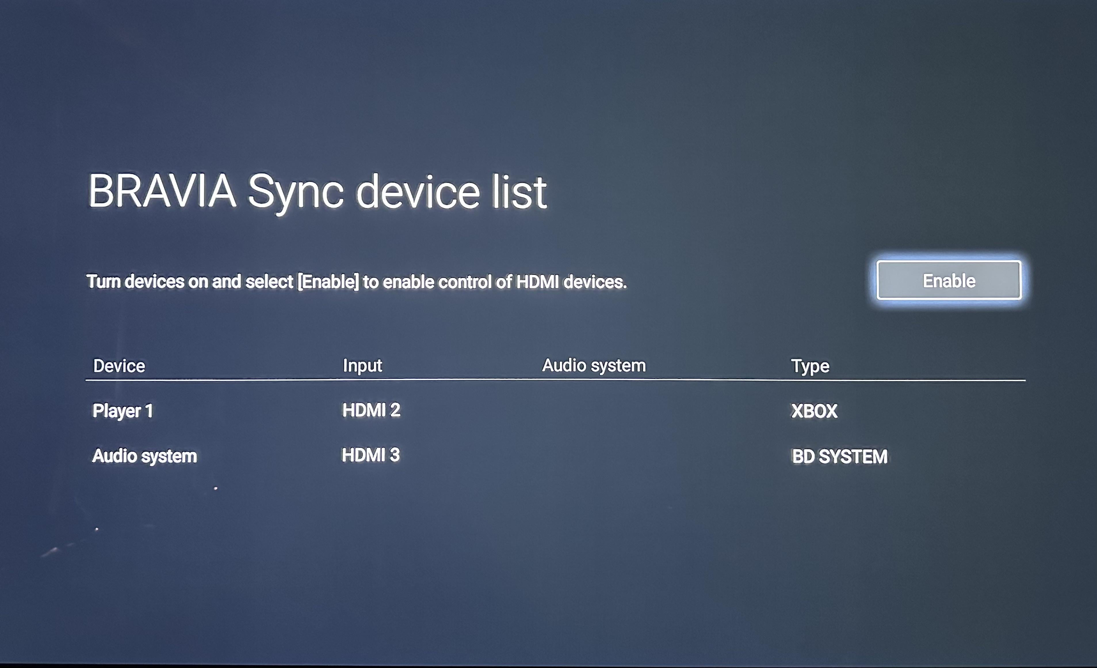 sony bravia sync problems