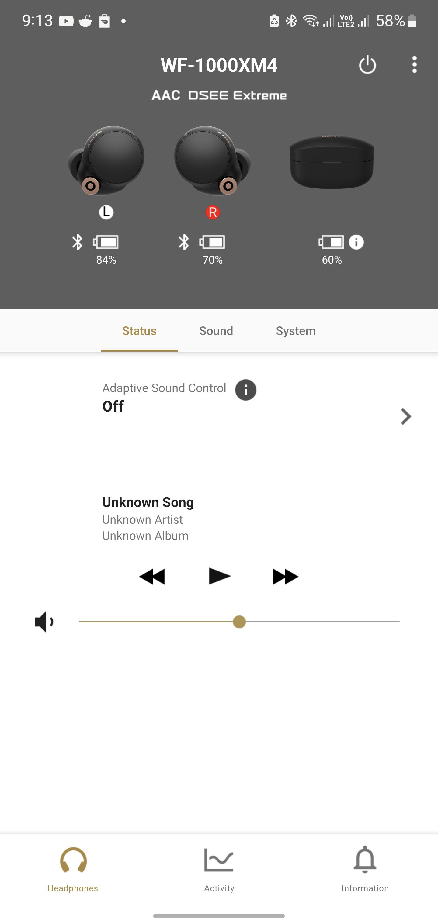 sony wf1000xm4 battery drain