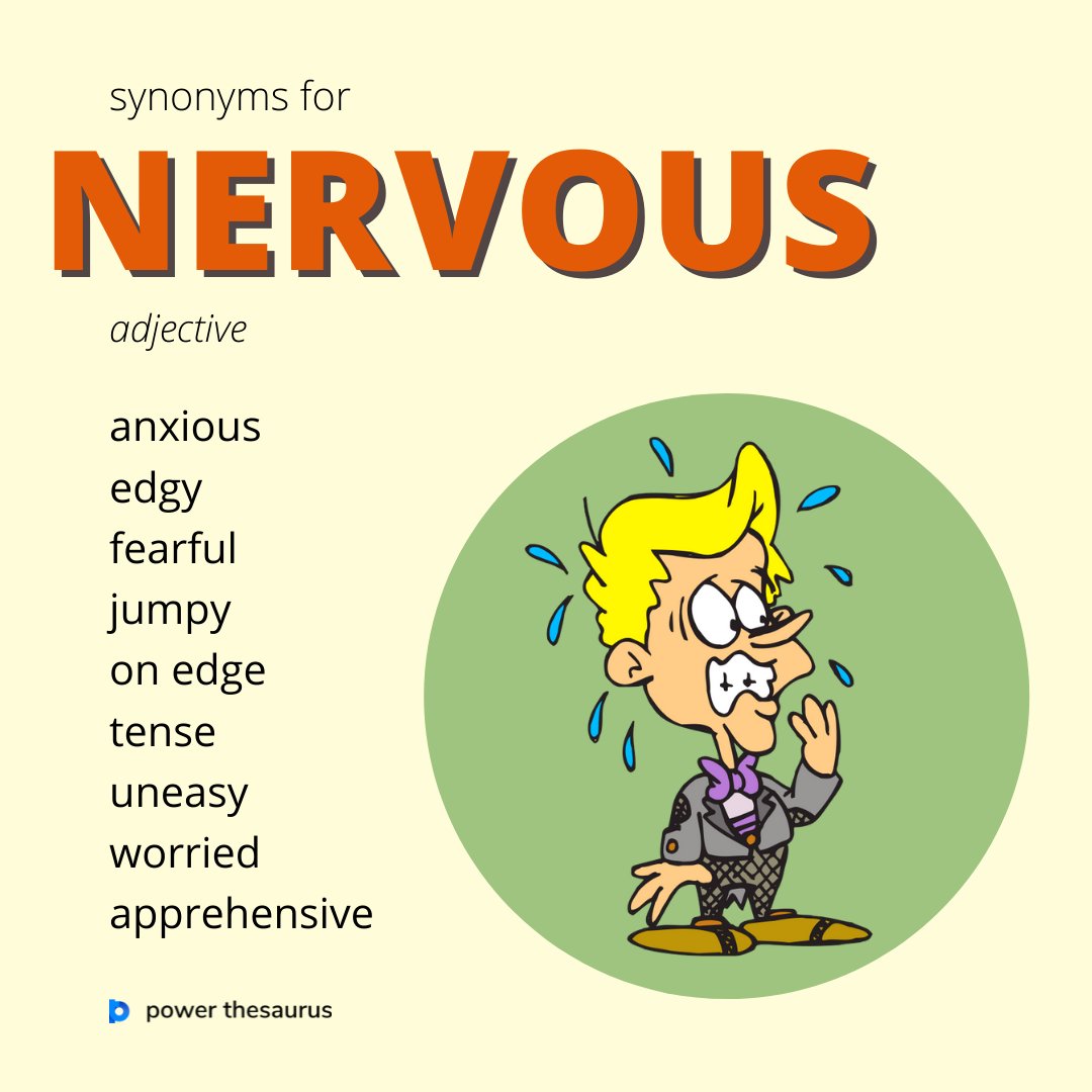 anxious thesaurus