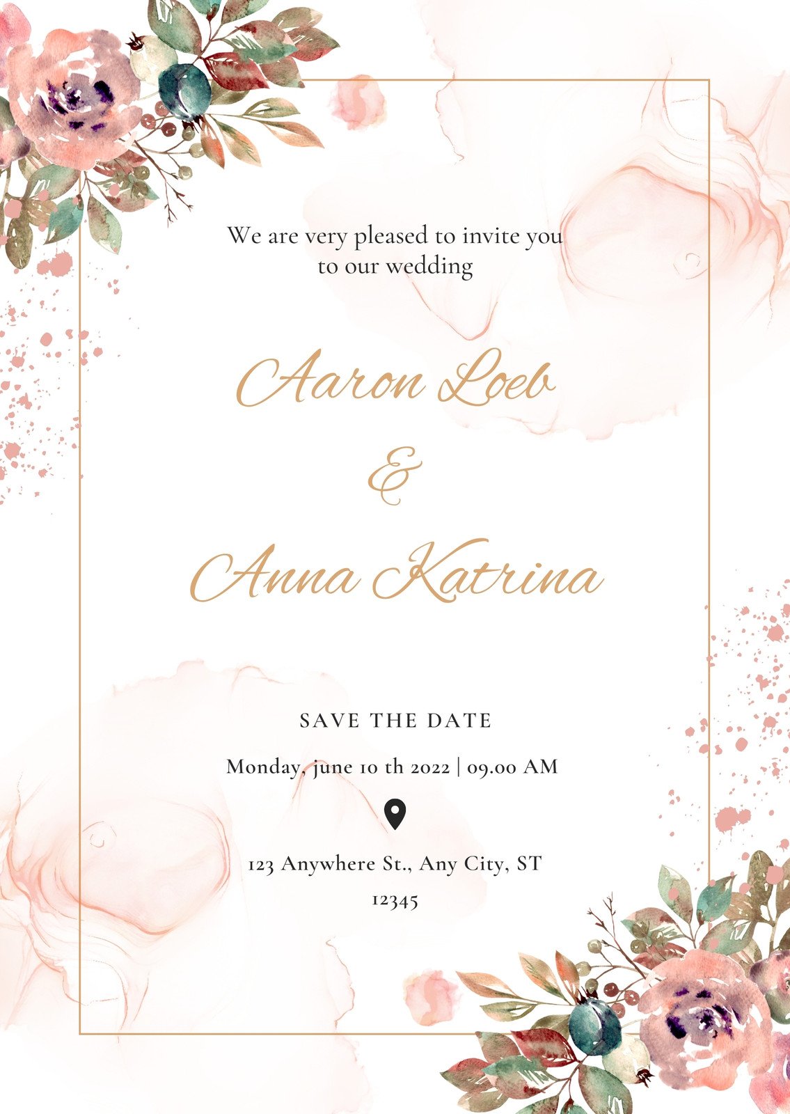 wedding invitations templates free