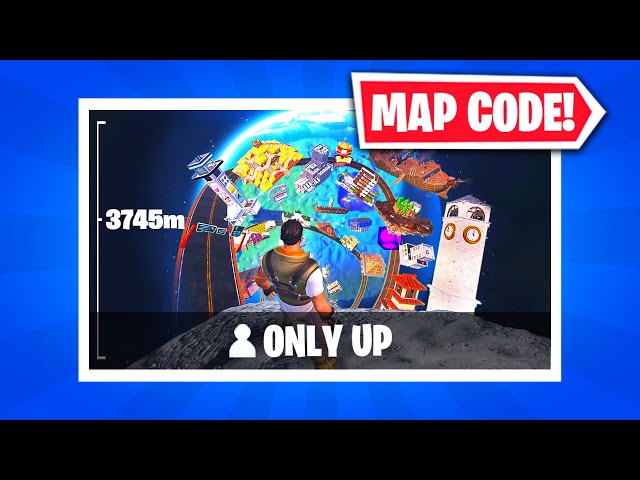 fortnite only up map code