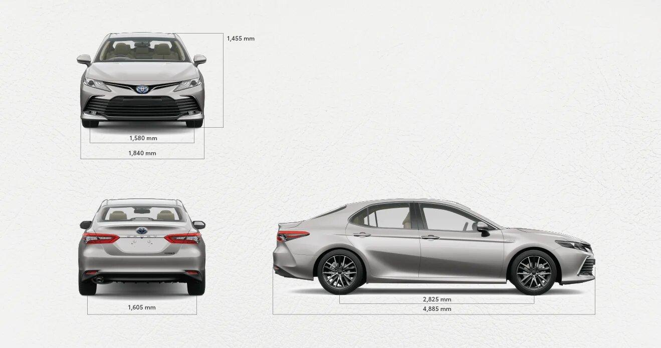 toyota camry length