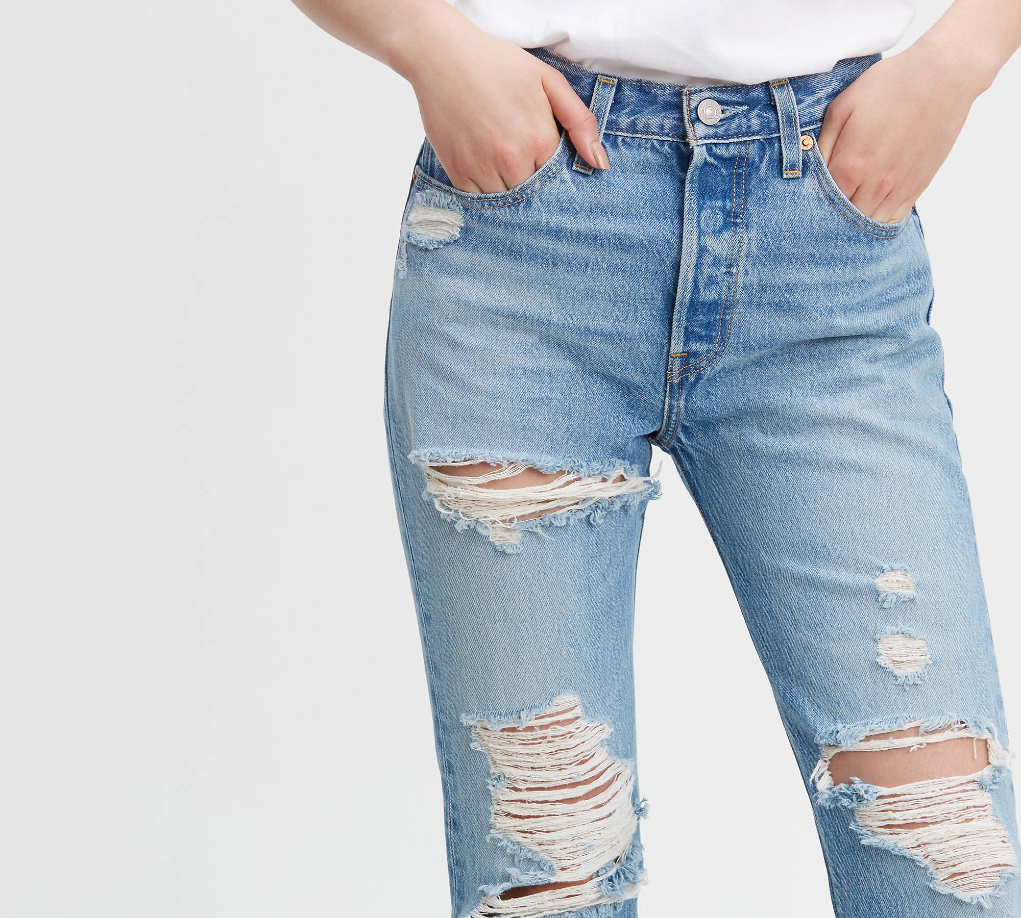 levis ripped jeans