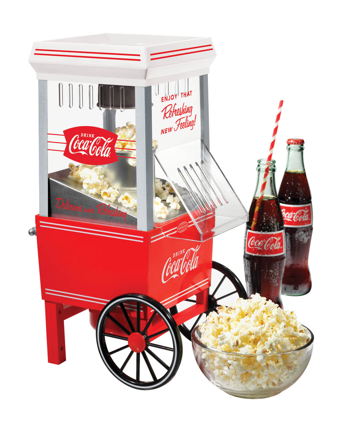 hot air popcorn maker coca cola