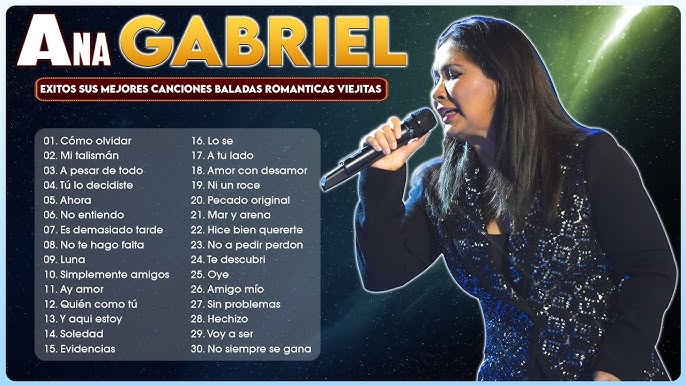 cantos de ana gabriel