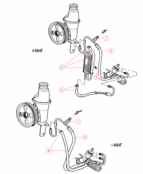 2000 dodge durango power steering pump