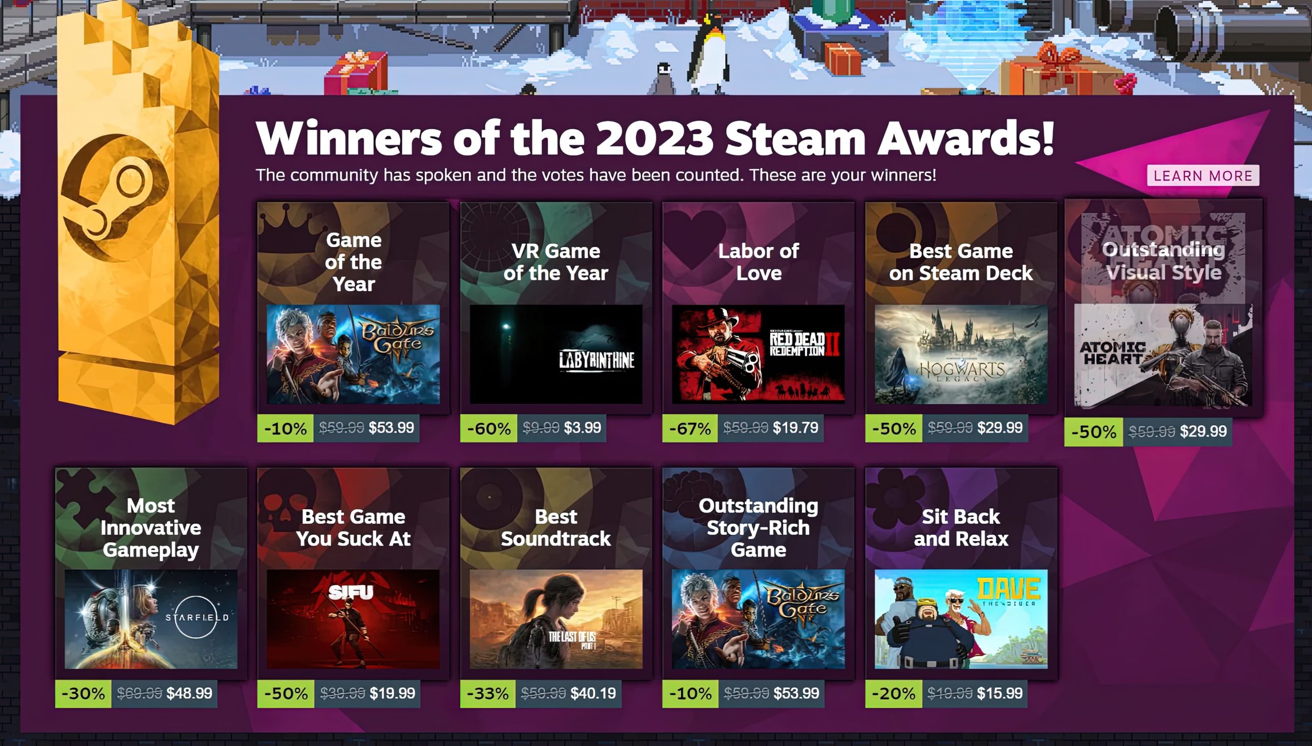 steam awards