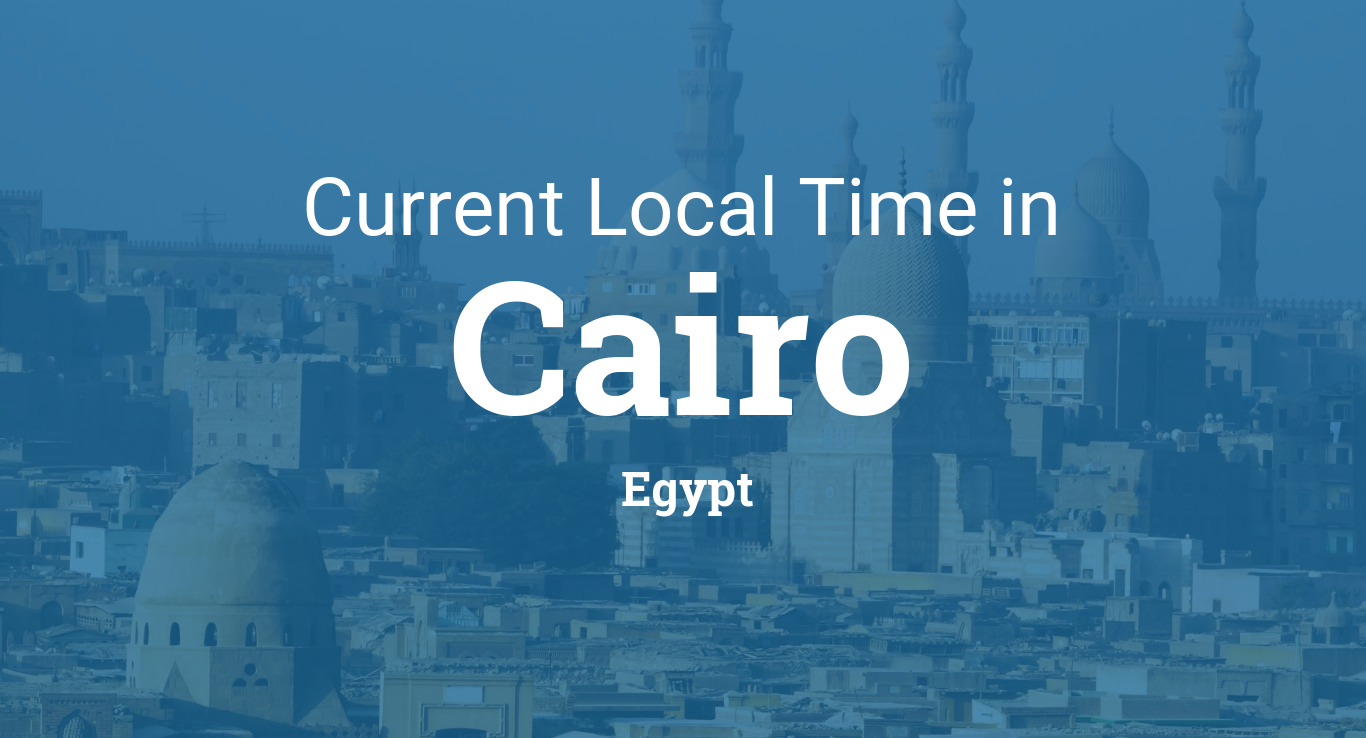 cairo time now