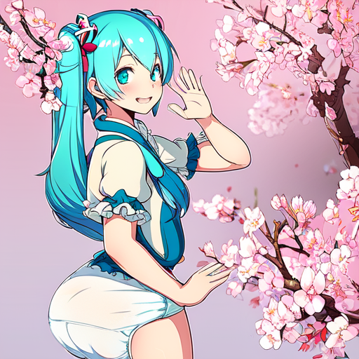 hatsune miku diaper