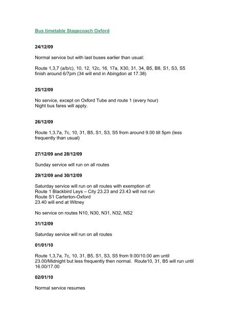 s3 bus times oxford