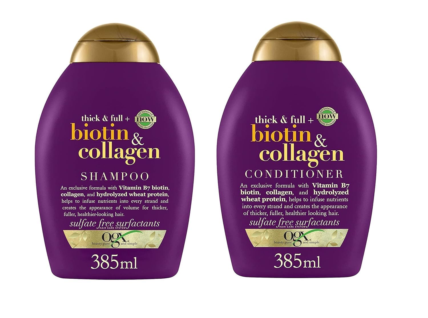 ogx thick and full biotin shampoo