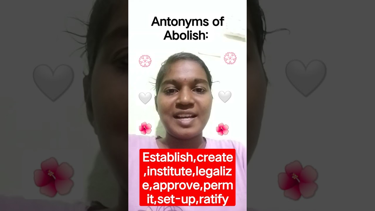 abolish antonym