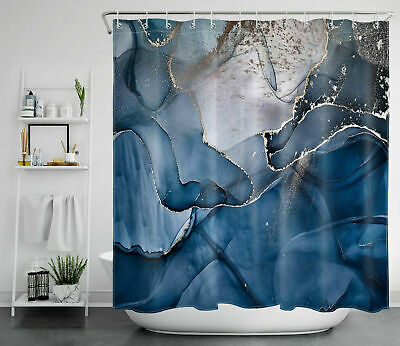 abstract art shower curtain