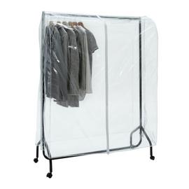 cloth hanger stand with cover