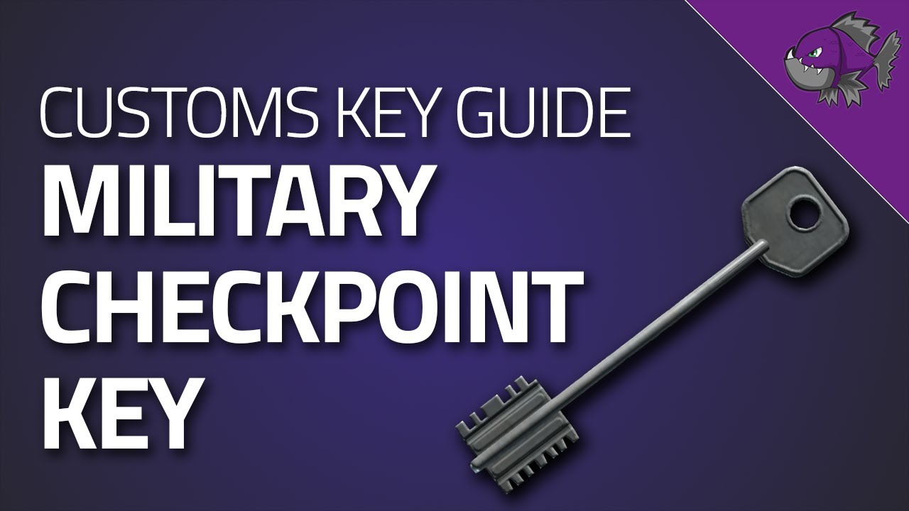 military checkpoint key