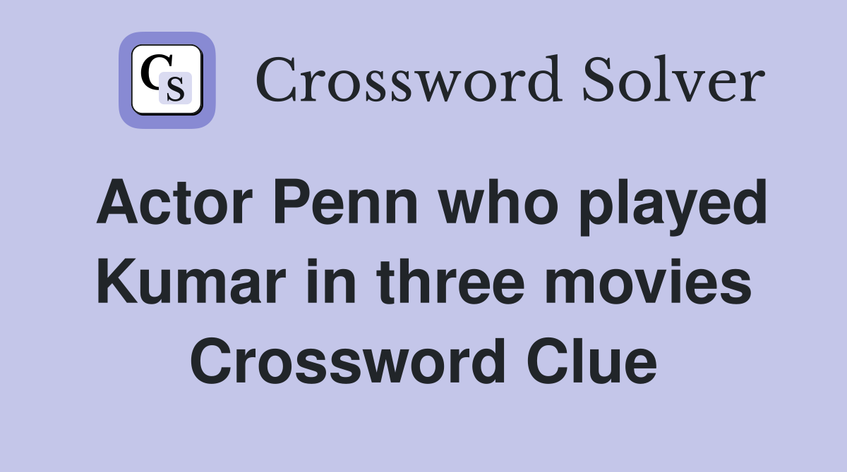 fellow actor crossword clue