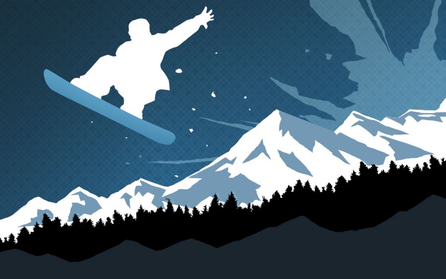 snowboard desktop wallpaper