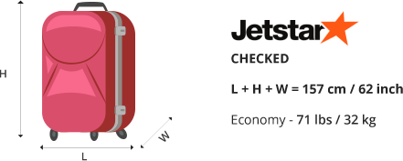 jetstar dimensions