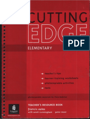 new cutting edge elementary teachers resource book