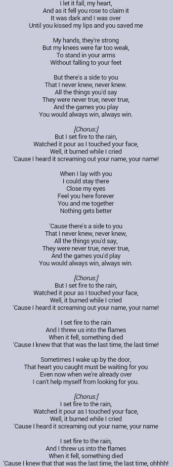 adele fire in my heart lyrics