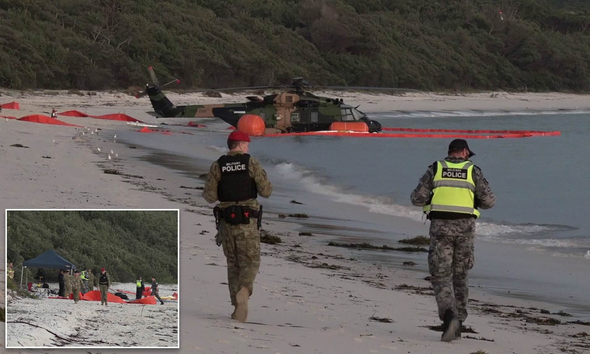 adf helicopter crash jervis bay