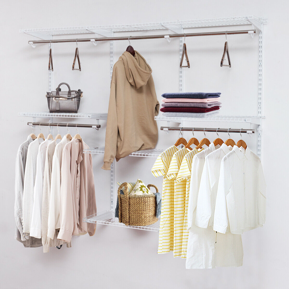 adjustable closet organizer