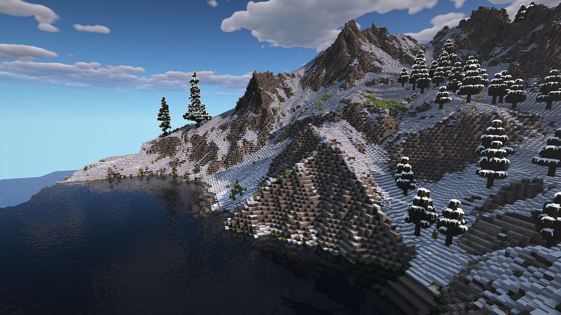 minecraft seeds for big mountains