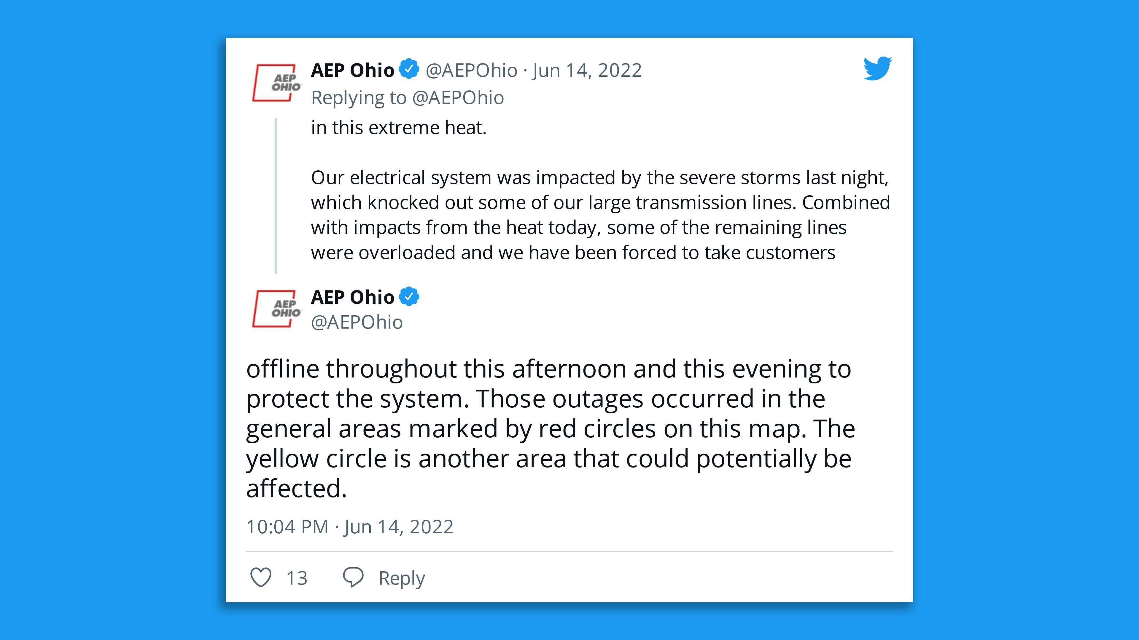 aep outage