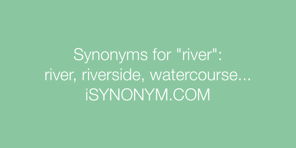 river synonym