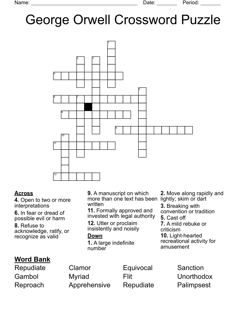 refuse to acknowledge crossword