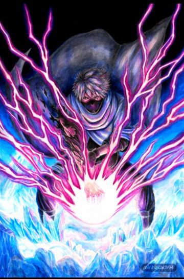 kakashi purple lightning