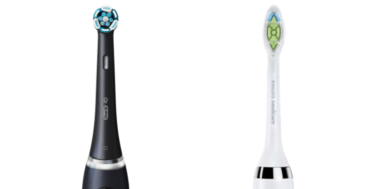 oral b electric toothbrush vs philips