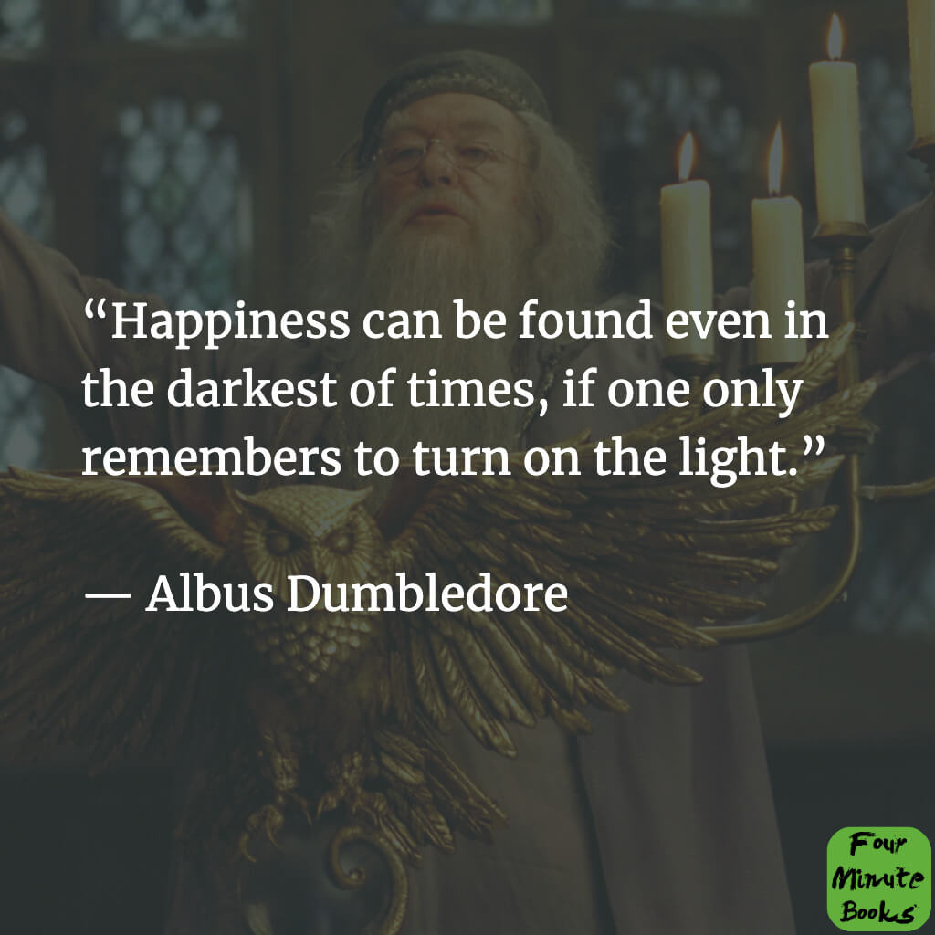 albus dumbledore quotes light