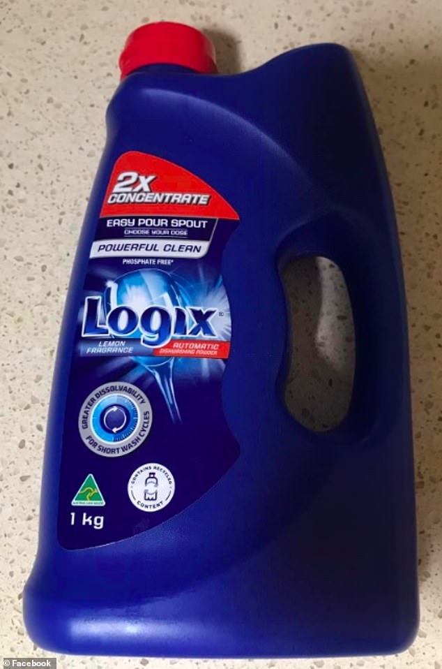 aldi logix dishwashing powder