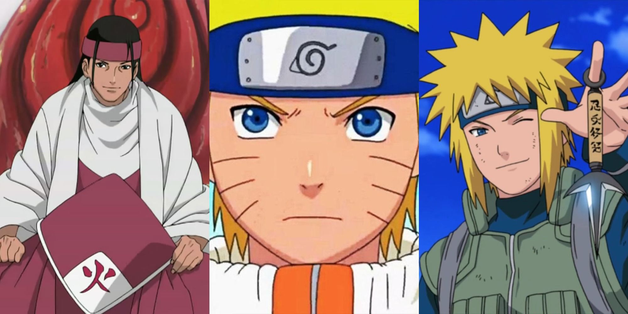 all naruto hokages in order