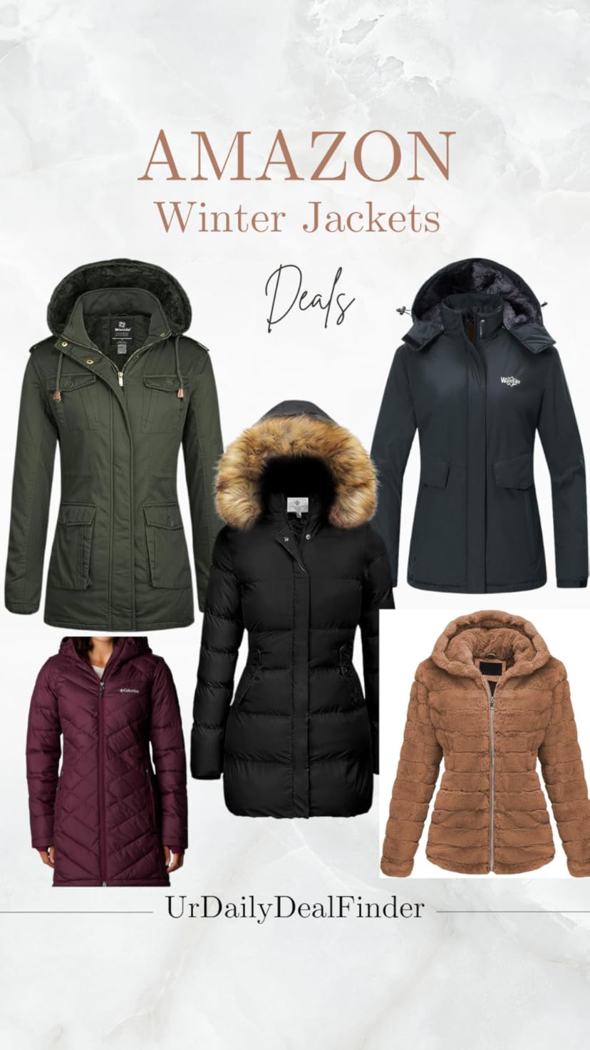 amazon winter jackets womens