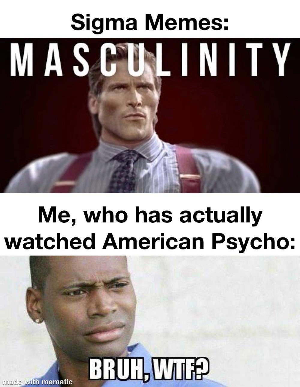 american psycho memes