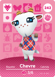 animal crossing chevre