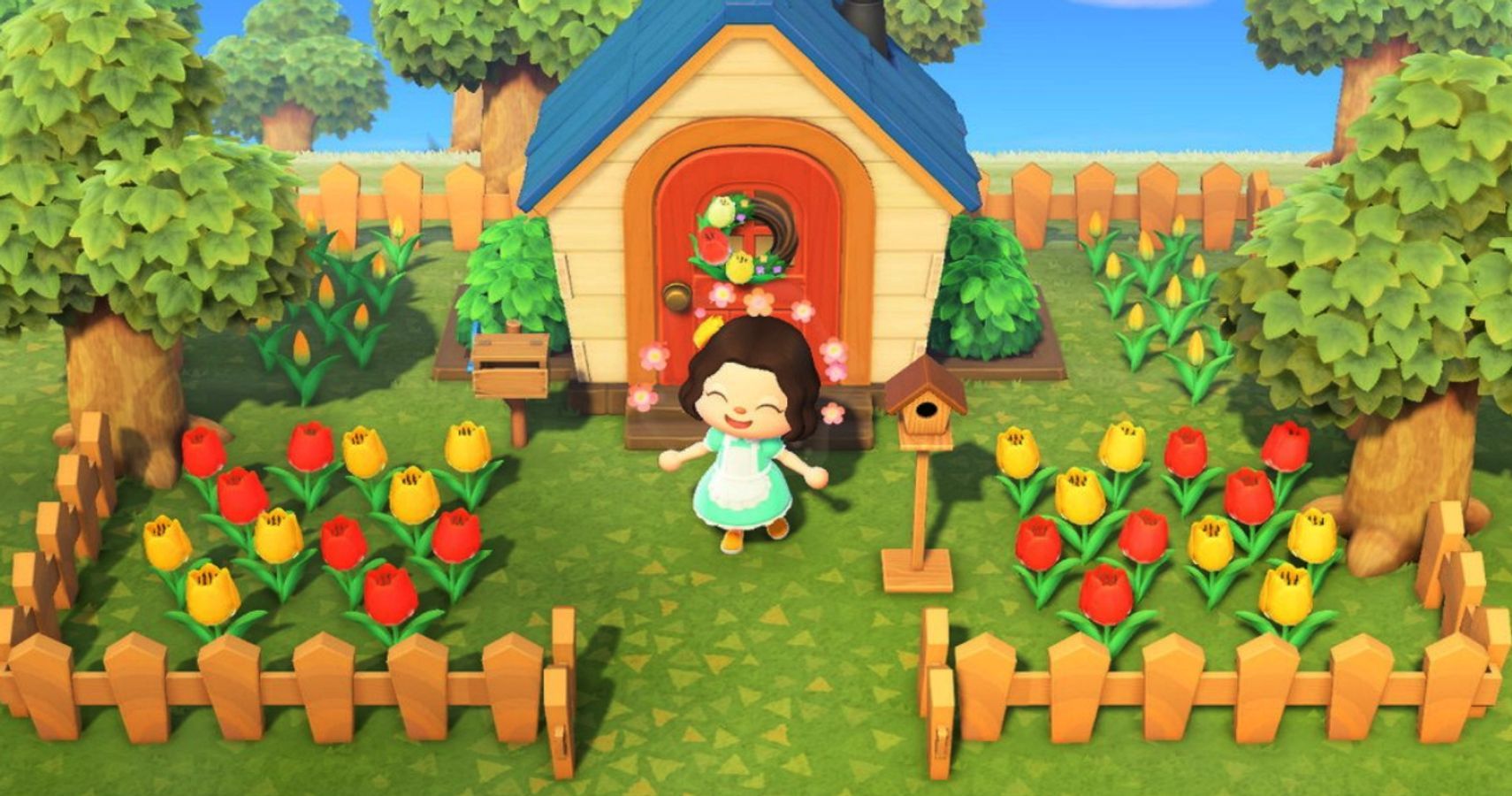 animal crossing fence