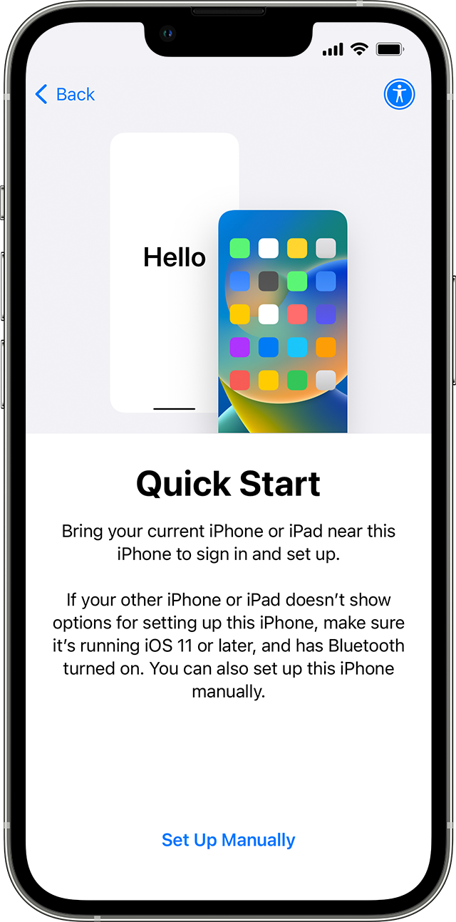 apple quick start