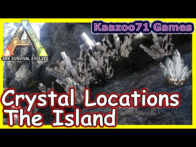 ark the island crystal spots